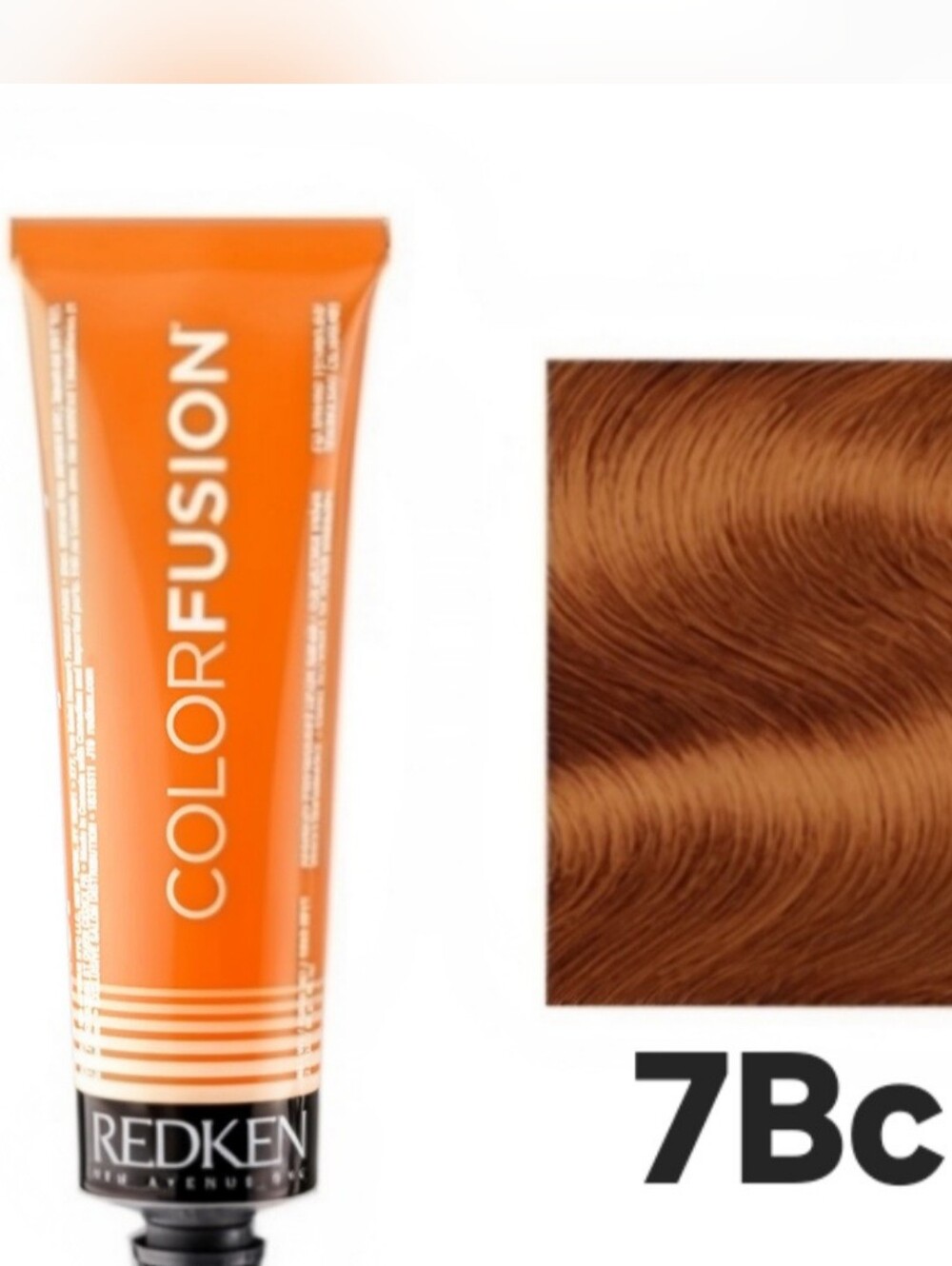 New! 2 Redken Color Fusion 7Bc Permanent Hair Color Size 2 fl oz each